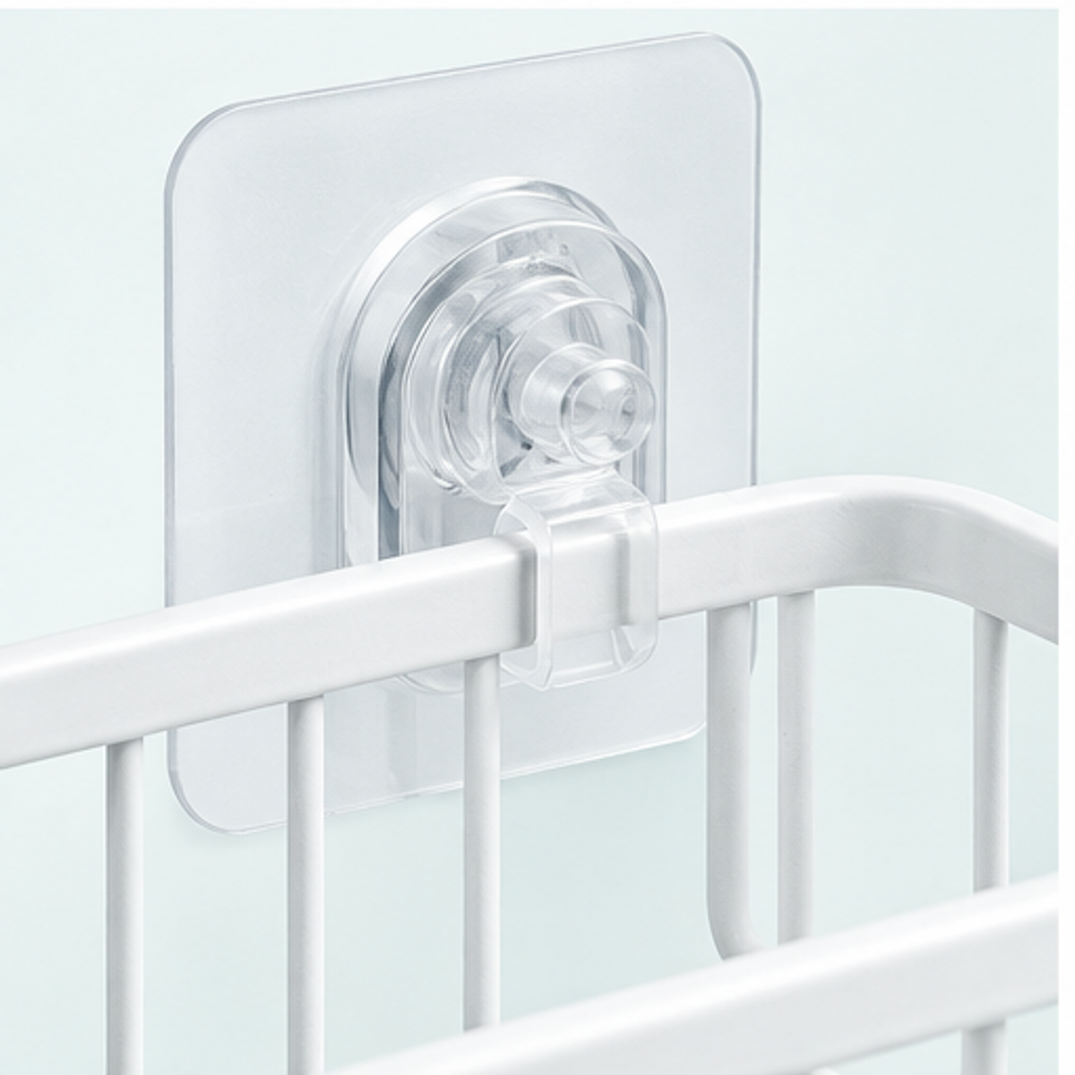 Suction Shower Basket Pair — detail
